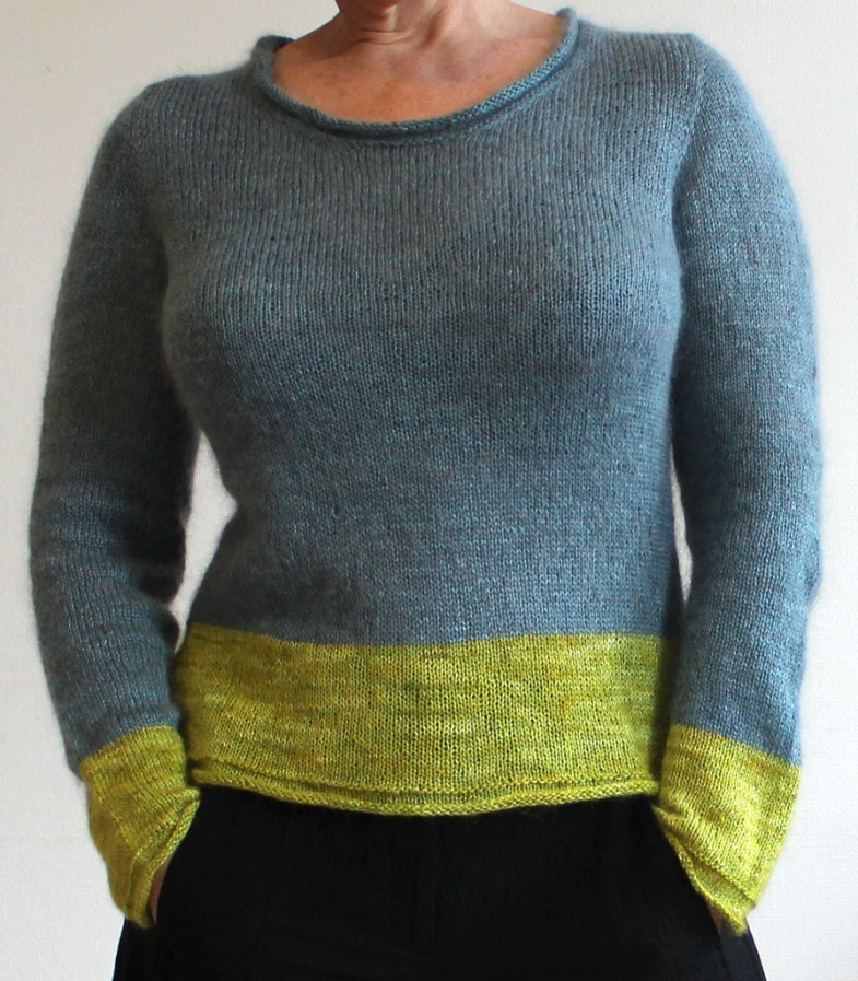 How to Knit a Top Down Pullover  Easy Knitting Pattern Tutorial